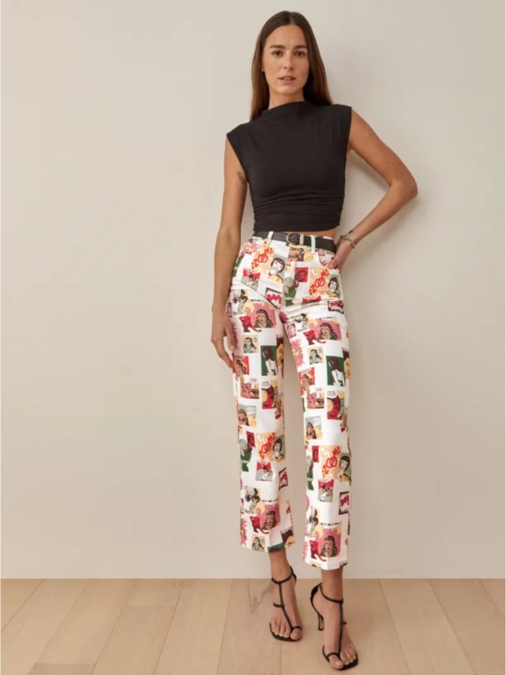 Reformation Comic High Rise Straight Leg Jeans